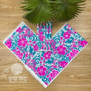 Sutar Kabbo Floral Aesthetic Table Runner