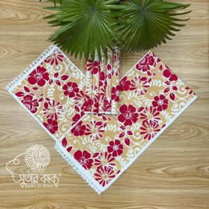 Sutar Kabbo Floral Aesthetic Table Runner
