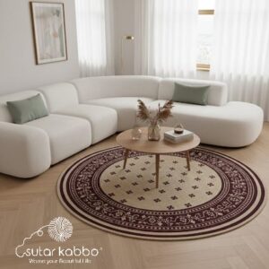 Bohemian Mandala Jute Rug