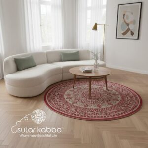 Eco-Friendly Boho Mandala Floor Decor