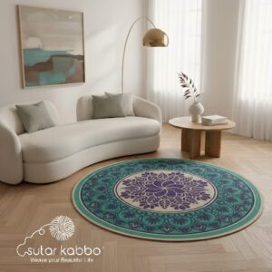 Eco-Friendly Boho Mandala Floor Decor
