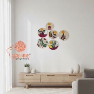 Sutar Kabbo Hand-Printed Jute Wall Decor
